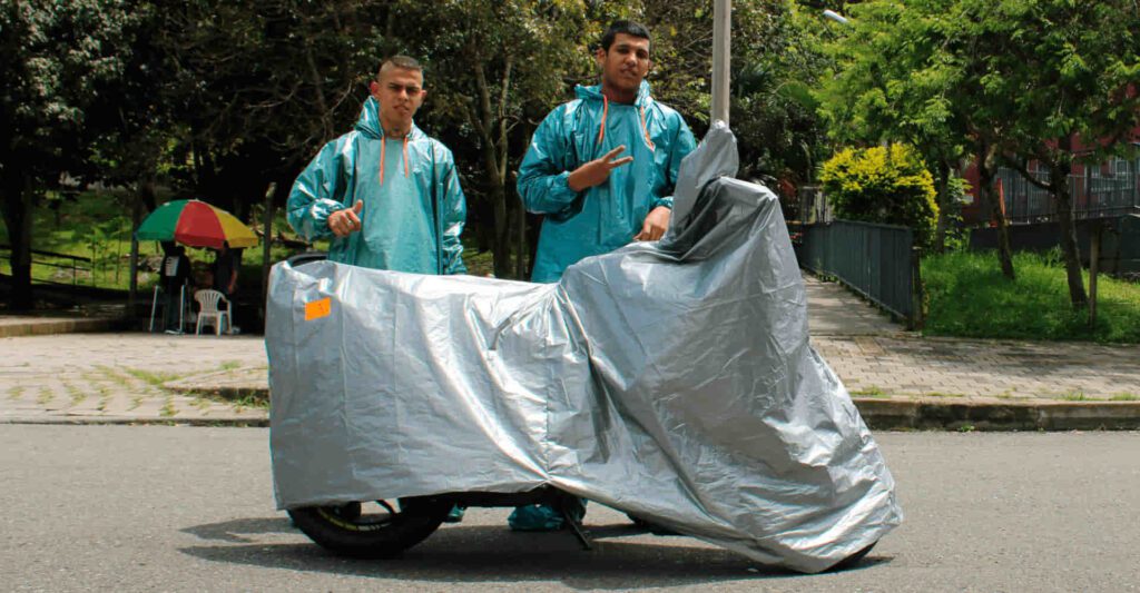 Pijama para motos Metalizada