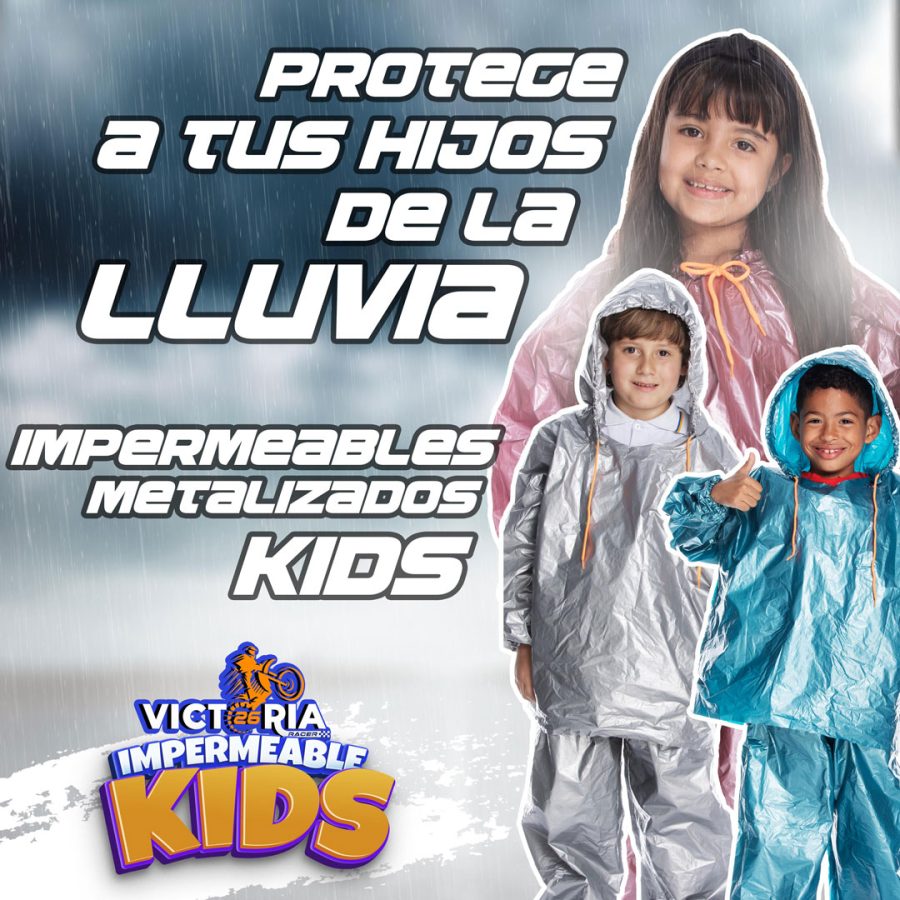 protege a tus hijos con los impermeables para niños