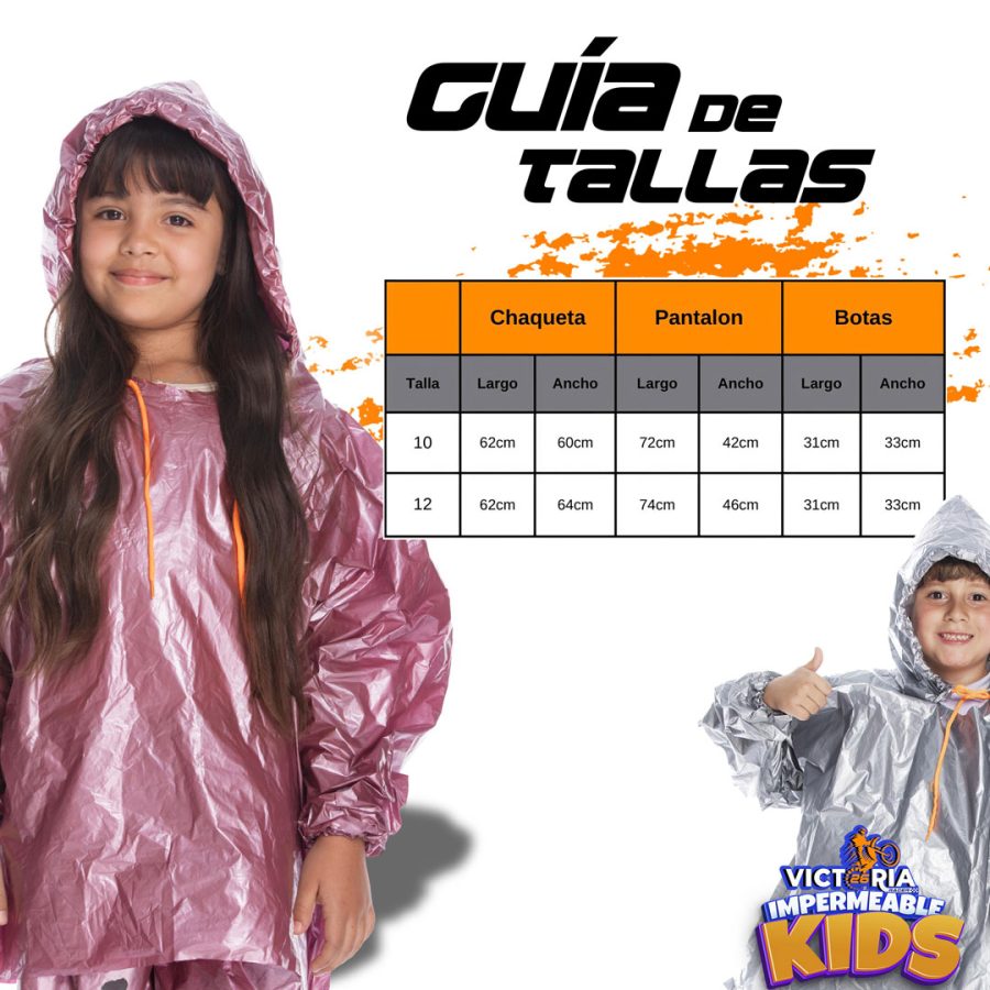 Impermeable Metalizado Kids - Imagen 5