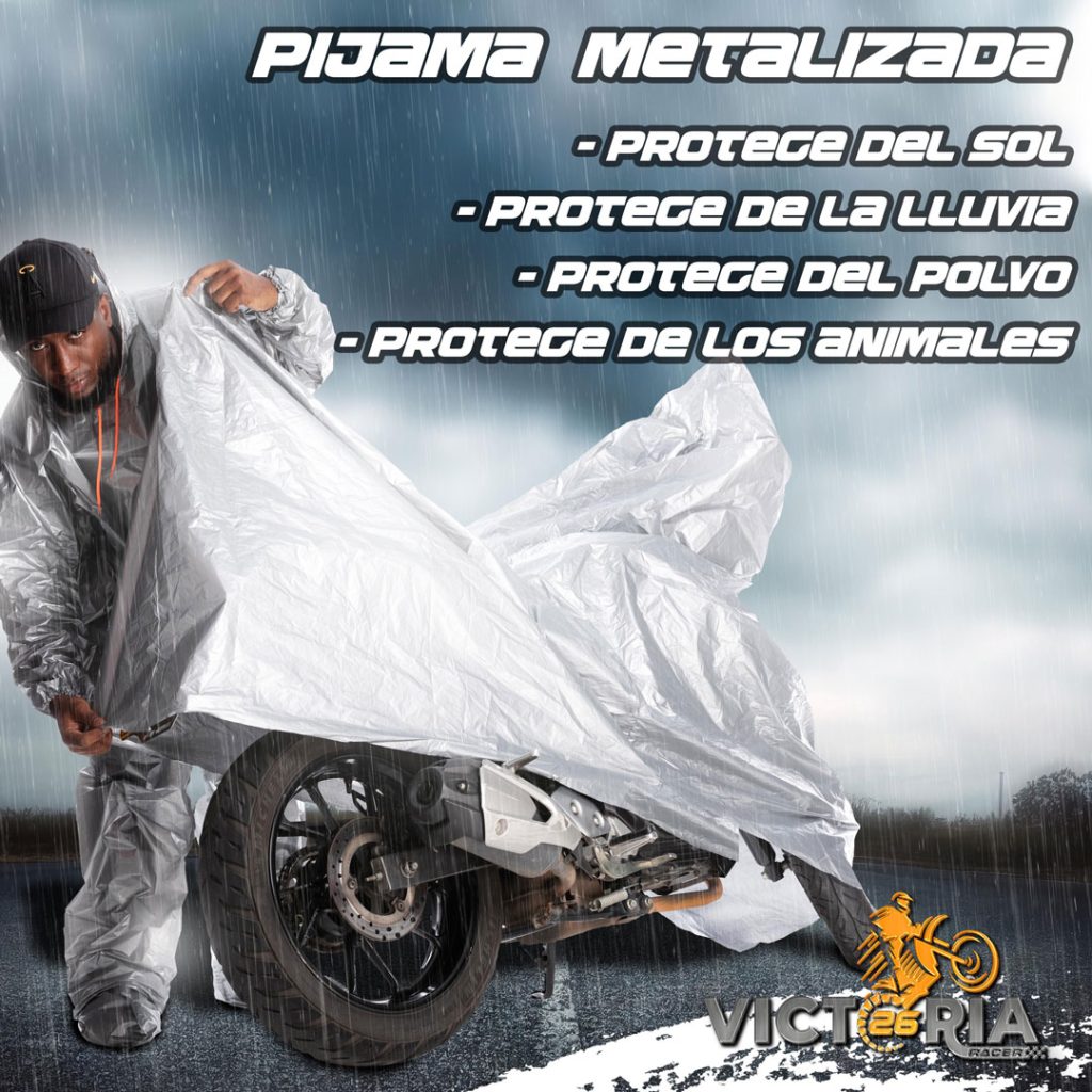 pijama PARA MOTO metalizada