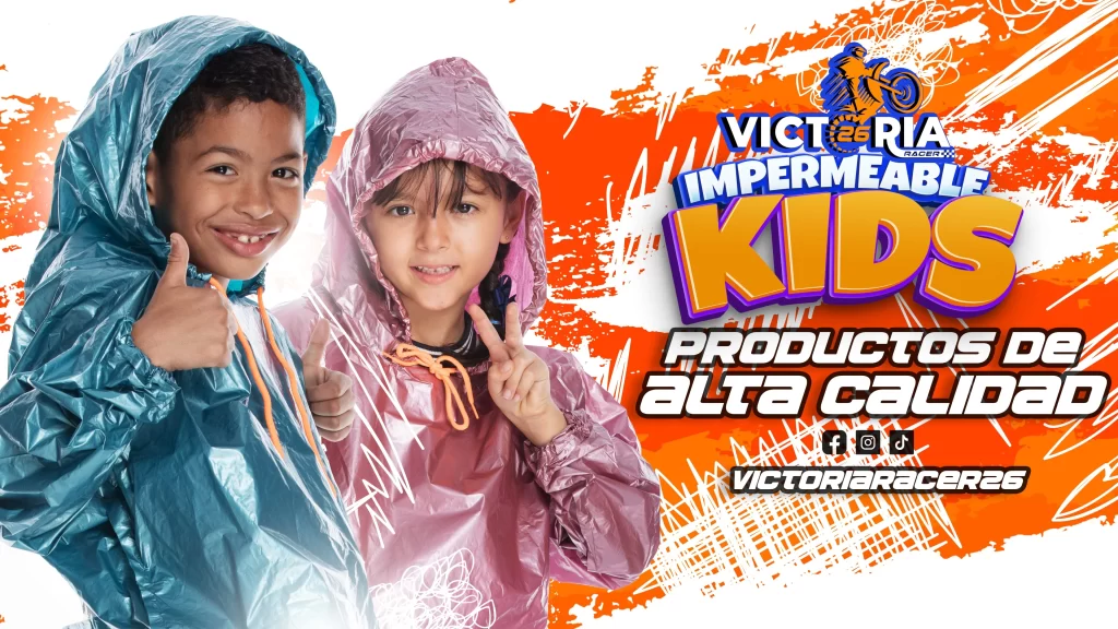 Impermeable para niños y niñas - Viracer 26