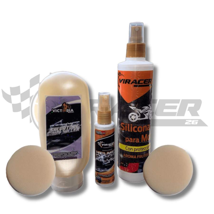kit de ultralimpieza para motos