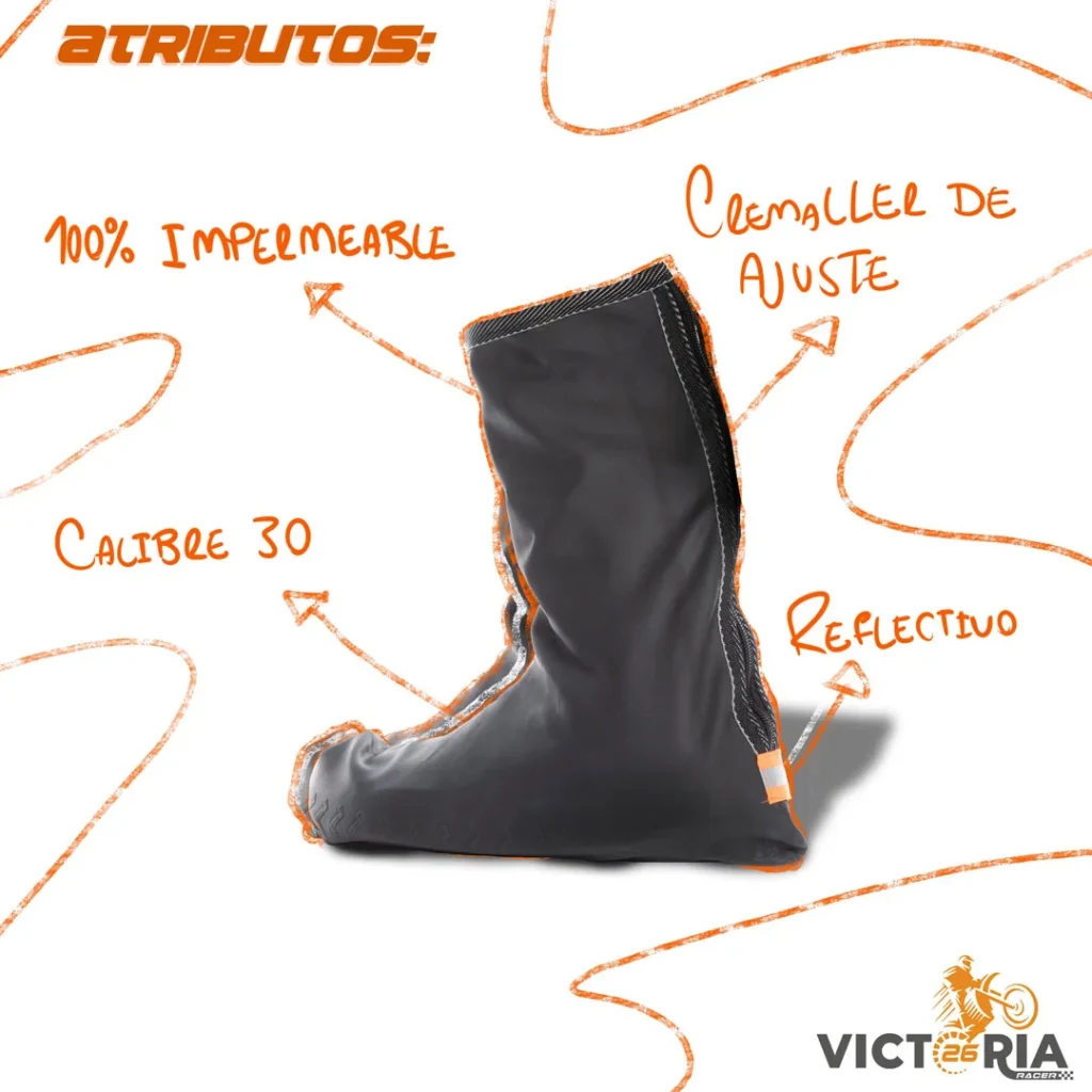 atributos de las botas impermeables para moto de latex