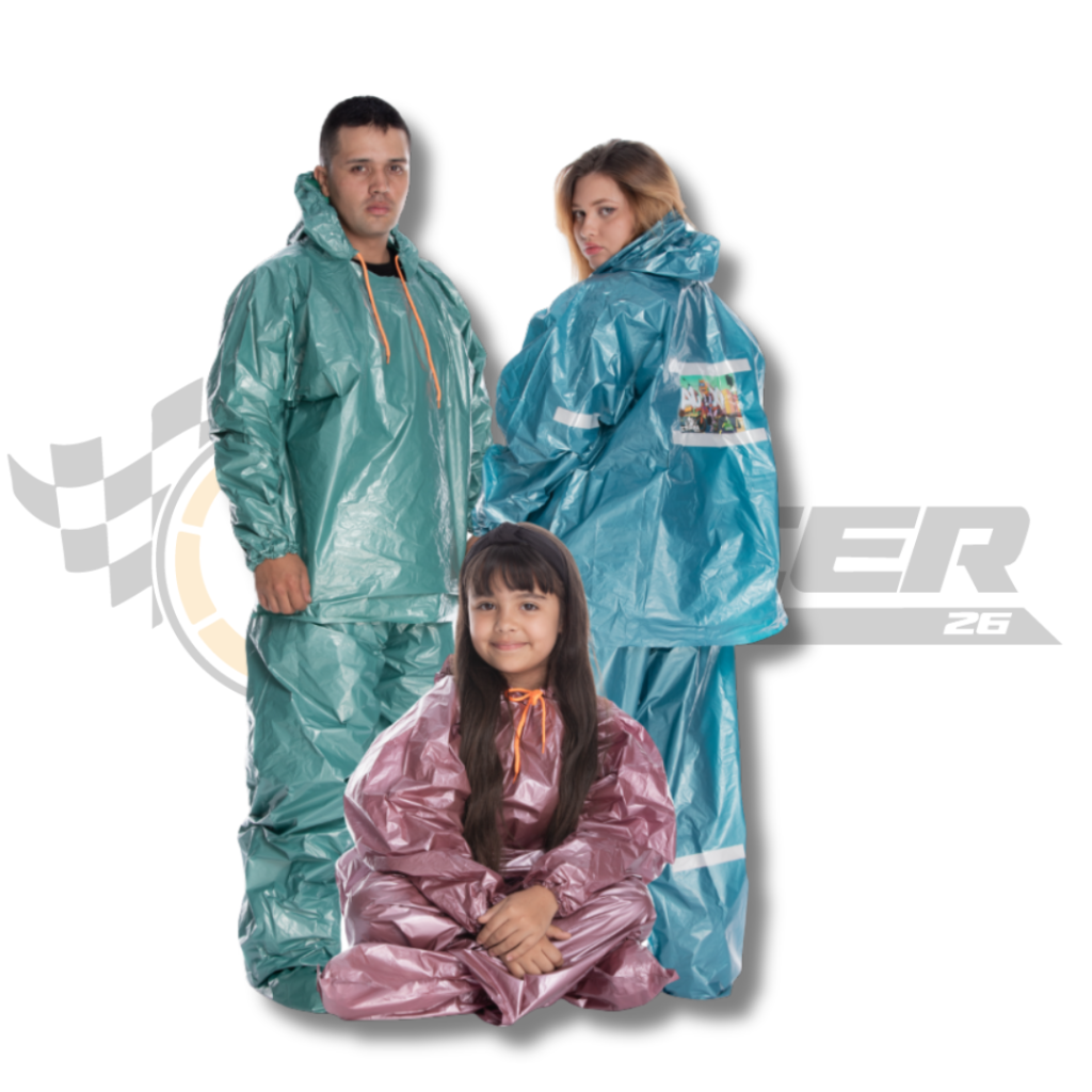 impermeables metalizado para moto