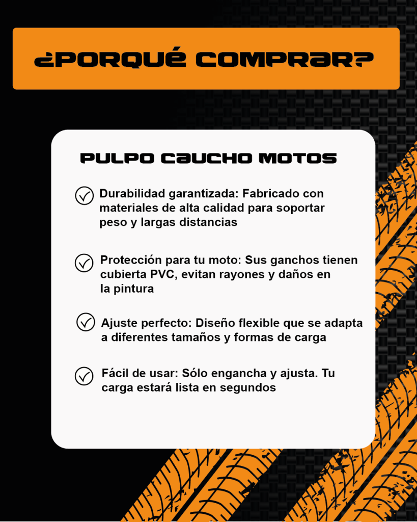 Porque comprar pulpo para motos