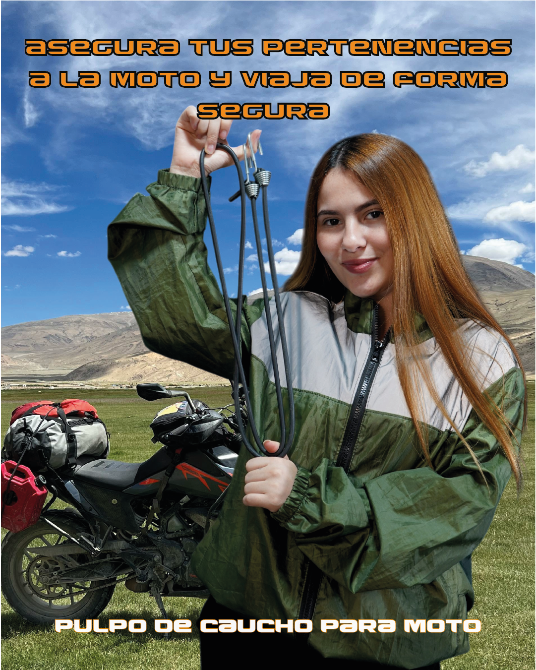 Pulpo para moto